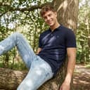 Calvin Klein Mens Campus Polo Shirt - Navy - XXL - 8