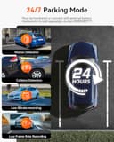 VANTRUE N2X Dash Cam Front Inside 2.7K+1080P Dual HDR, STARVIS 2, 2.5K/60FPS, 5G WiFi, GPS, Night Vision, Voice Control, Car Dash Cam G-Sensor, Dashcam for Car 24/7 Parking Mode, Support 512GB - 7