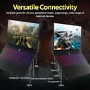 Lenovo Legion Pro 7i 16" WQXGA OLED 240Hz Gaming Laptop, Intel Ultra 9 275HX, GeForce RTX 5090, 32GB DDR5, 3TB Storage(2TB SSD+1TB Docking Station Set), Backlit Keyboard, WiFi 7, Win 11 Pro, Black - 9