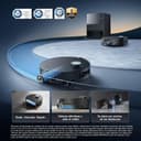 DREAME Aqua10 Ultra Roller Complete, Robot Aspirador, Autolimpieza del Rodillo, Supera Obstáculos de 8 cm, Vaciado Automático, 30.000 Pa de succión, Control Inteligente por Voz, Negro - 2