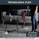 Rowenta X-Force 12.60 Animal Care, Aspirapolvere Senza Fili, 150 Air Watt, 45 min di Autonomia, Tecnologia Flex, Display di Controllo, Rosso & Grigio, RH98A8 - 4