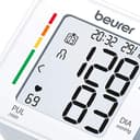 Beurer BC 28 Tensiómetro de muñeca con detección de arritmias, medición totalmente automática de la tensión arterial y el pulso, indicador de riesgo codificado por colores, blanco, 14.5-19.5 cm - 5
