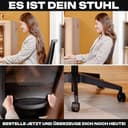 VALKENSTOL M2 Bürostuhl Ergonomisch Testsieger, Einstellbarer für maximale Bewegungsfreiheit, Rückenfreundliche Bürostühle, Lendenwirbelstütze Schreibtischstuhl für Büro und Home Office Chair - 8