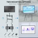 TouchWo 65" Touchscreen Monitor Lavagna Interattiva, Lavagna Elettronica 4K con Android 11 RAM 4GB+ ROM 32GB, Display per Segnaletica Digitale per Ufficio, Aula - 4