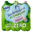 12x San Benedetto Acqua Naturale Benedicta Ecogreen Easy 1 L, Oligomineralisches Natürliches Wasser PET-Einwegflasche + Italian Gourmet polpa 400g - 3