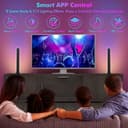 Meiyue Smart LED Lightbar, Gaming Smart LED Lampada RGB con Effetti Di Illuminazione Multiple,213 modalità e sincronizzazione musicale, Luce D'atmosfera per TV, PC, Decorazione della Camera, Ufficio - 4