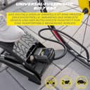 MICHELIN Digitale Fußluftpumpe Zweizylinder Für Fahrrad, Motorrad und Auto, Luftpumpe mit Digitaler Anzeige - 6