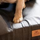 Ferplast Cama ortopédica para Perros MEMOR-One L Memory Foam Espuma de Memoria, Retirable Funda Extraíble, Lavable - 4