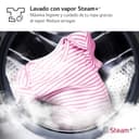 LG F4DR7510AGW - Lavadora Secadora Inteligente, 10/6kg, AI Direct Drive, 1400rpm, Carga Frontal, TurboWash 360º, Wifi, Vapor Steam, Serie 750, Blanco - 9