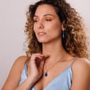 Venetiaurum - Collana per Donna con Pendente a Goccia in Vetro Originale di Murano e Argento 925 - Gioiello Made In Italy Certificato - 3