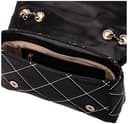 GUESS Women's Cessily Convertible Crossbody Flap, Black Multi, One Size - 5
