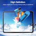 ProCase 2pcs Protectores para iPad Pro 13" M5/M4 2025/2024/ iPad Air 13" M3 M2, Mica Protectora de Pantalla Vidrio Templado Antichoque 9 H Alta Definición - 5