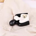 Escultura moderna de cerámica para parejas, estatua abstracta de amor, para decoración del hogar en sala de estar, dormitorio, oficina, regalo único para parejas, aniversario, cumpleaños, muestra - 6