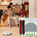 AiLomey Zubehör für Roborock S8 / S8 +, Ersatzteile für Roborock S8 Pro Ultra, 2 Hauptbürste, 4 Wischtücher, 4 Filter, 4 Seitenbürsten - 7