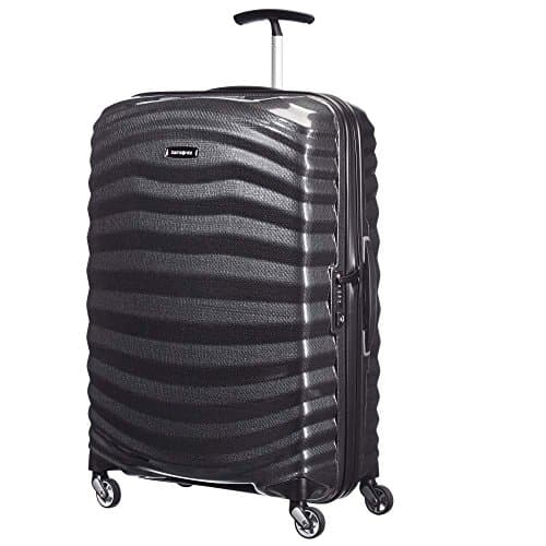 Samsonite Lite-Shock Spinner M Valigia, 69 cm, 73 L, Nero (Black)