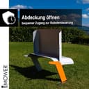 Idea Mower Robot cortacésped Garage One 2.1 compatible con Stihl RMI 632, garaje para césped protege contra el sol, la lluvia y el granizo - 3