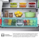 Hisense RF728N4SASE French Door Kühl-Gefrier-Kombination Premium Inox-Look - 12