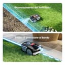 Sunseeker V1 con Garage, Robot Tagliaerba Senza Filo Perimetrale, 300 m² per Piccoli Giardini, Vision AI, Evitamento degli Ostacoli, Pendenze 27%, Taglio con un Clic, Controllo tramite App - 5