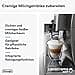 De'Longhi Dinamica Plus ECAM 376.95.T One Touch Milk Frothing System Coffee Link App Cone Grinder 3.5 Inch Colour Display Removable 1.8 L Water Tank Titanium - 4