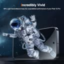 LK 2+2 Pack Screen Protector for Google Pixel 10 Pro, 2pcs Tempered Glass Screen Protector & 2 Camera Lens Protector for 10 Pro, Support Fingerprint Unlock, HD Screen, Anti-Scratch, Easy Installation - 6