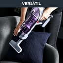 Rowenta XForce Flex 8.60 Allergy Care - Aspiradora escoba sin cable con gran potencia, batería extraíble de 22 V hasta 35 minutos de autonomía, tubo flexible y sistema led en el cabezal RH9638 - 9