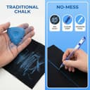 Boligrafos Borrable Con Calor Para Tela, 4 Piezas Rotuladores De Tela Borrables Por Calor Con 8 Recambios De Bolígrafo, Marcadores Bolígrafos Borrables De 4 Colores Para Costura, Costura Accesorios - 3