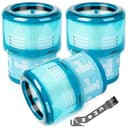 3 filtri di ricambio Gen5detect HEPA compatibili con aspirapolvere Dyson Gen5detect Absolute senza fili, parte n. 972352-01 - 1