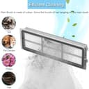 EATBALE Accessories Kit for Dreame L20 Ultra Robot Vacuum Cleaner (1 Main Brush 6 Side Brush 4 HEPA Filters 4 Mop Cloth Pads 4 Dust Bags 1 Cleaning brush 1 Cleaning Rag) Replacement Parts (19Pcs) - 4