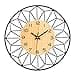 VIVILINEN Reloj de Pared de Madera Mecanismo Silencioso, Forma de pétalo, Reloj de Pared Original Decoración para Cocina, Salon, Oficina, Dormitorio - 1