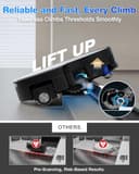 ECOVACS DEEBOT X11 OmniCyclone Robot Vacuum Cleaner with Mop, PowerBoost Charging, OZMO Roller 2.0 Instant Self-Washing Mop, 19,500Pa Suction, Bagless OmniCyclone Station, AIVI 3D Smart Navigation - 6