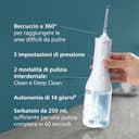 Philips Sonicare Irrigatore Orale Power Flosser 3000 Cordless - Per Denti e Gengive - Bianco Modello HX3826/31, Sonicare 3000, Bianco - 3