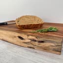 DOWNTON INTERIORS UK Handcrafted Live Edge Large Sustainable Acacia Wood Professional Chef Chopping Board *Available in 2 Sizes* (50cm x 30cm) - 8