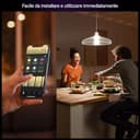 Philips Hue LED A67 (Confezione da 1), Lampadine smart con luce bianca calda E27, Luci smart da 13,5 W, 1.600 lumen, Lampadine intelligenti compatibili con Alexa, Google Assistant e Apple Home - 2