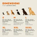 CADOCA® Trasportino Cane & Gatto XL 82x56x58cm Box Animali Domestici Media Grande Taglia Viaggio Gabbia per Trasporto Traspirante - 3