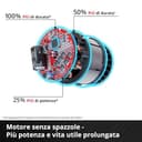 Spazzafoglie Einhell Professional GP-LB 36/230 Li T BL-Solo Power X-Change (36 V, aria 230 km/ora, Brushless, regolaz. giri, tubo 3 stadi, senza batteria) - 6