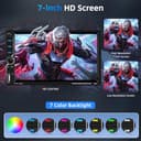 Podofo Carplay 2 Din Car Stereo, 7 Zoll Bluetooth Autoradio, Doppel Din Radio Unterstützung Wireless Android Auto/Touchscreen/Bluetooth 5.1/MirrorLink/FM/USB/AUX/Laden/Fernbedienung + Rückfahrkamera - 7