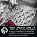 AEG LFR7184N2V, Lavadora de Carga Frontal 8 Kg, 1400 rpm, Libre Instalación, Función Vapor, Lavado Rápido, Cajón Universal, Motor Inverter, Display LCD/LED, Serie 7000, Blanca, Clase A - 7