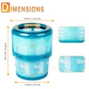 Confezione da 2 filtri HEPA di ricambio per Dyson Gen5detect, compatibili con aspirapolvere Dyson Gen5 Detect Absolute, Gen5 Outsize Absolute, Gen5outsize Absolute, per filtri Dyson G5 - 3