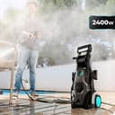 Cecotec Idropulitrice ad alta pressione HydroBoost 2400 AdvanceClean 2400 W, Casa, Giardino o Auto, Portata max 480 l/h, 180 bar di pressione massima, pompa in alluminio, raggio d'azione 14m - 2
