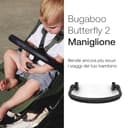 Bugaboo Maniglione Butterfly 2, Barra di Sicurezza per Passeggino Butterfly, Bracciolo Regolabile, Facile da Pulire, Design Minimal e Sostenibile, Corrimano per Bambino in Crescita - 2