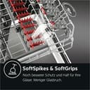 AEG FSE63617P Vollintegrierter-Geschirrspüler / 60cm / AirDry - perfekte Trocknungsergebnisse / A+++ / energiesparend / Besteckkorb / QuickSelect Display / Beladungserkennung / extra leise - 4