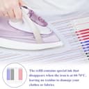 4 + 20 Rotuladores de Tela Borrables, Rotuladores Borrables Costura por Calor, 4 Colores con 20 Recambios, Bolígrafos Ideales para Costura Quilting Sastres Marcadores de Tela Versátiles para Proyectos - 5