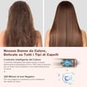 7MAGIC 7 in 1 Air Styler, Asciugacapelli Ionico, Spazzola Ad Aria Calda, Spazzola Lisciante, Arricciacapelli Automatico, Modellatori Multifunzione, Nessun Danno da Calore, con Custodia da Viaggio - 3