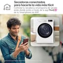 LG RH80V9AV4N - Secadora de Ropa, 8kg, Bomba de Calor y Carga Frontal, Clasificación C, Compresor Dual Inverter, Función Eco Hybrid, Limpieza Automática, Secadora LG Serie 900, Color Blanco - 11