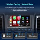 Alondy Autoradio Bluetooth 2Din mit Bildschirm(7"), Kompatibel mit [Wireless] Apple CarPlay/Android Auto Typ-C USB 3A Schnellladung Rückfahrkamera AM/FM/RDS Radio DSP - 3