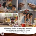 Nutella Hazelnut Chocolate Spread Jar for Pancakes, Unique Recipe for a Smooth Texture and an Unmistakable Taste, Pack of 1 x 350g - 5