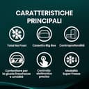 Hisense RB434N4CRE Frigorifero Combinato, Total No Frost, Colore Beige, Eco mode, 200x60cm, Classe E, 331 litri - 3