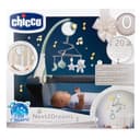 Chicco Next2Dreams 3in1 Baby Cot Mobile with Electronic Music Box for Cribs and Cots, Compatible with Next2Me Cradle, with Sound Effects, Soft Light Projector, Music, 0+ Months, Green - 3