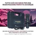 Marantz Professional MPM-2000U - Microfono USB a Condensatore per Gaming, Streaming, Podcast e Registrazioni PC/Mac - Cardioide, Shockmount, Cavo USB e Custodia Inclusi, Nero - 5
