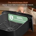 COSORI Turbo Tower Pro Airfryer, Keramikbeschichtung Heißluftfritteuse 2 Kammern, 10,8L Heissluftfritteuse mit DualBlaze, Ohne Teflon Beschichtung, Automatische Luftstrom-Regulierung - 2